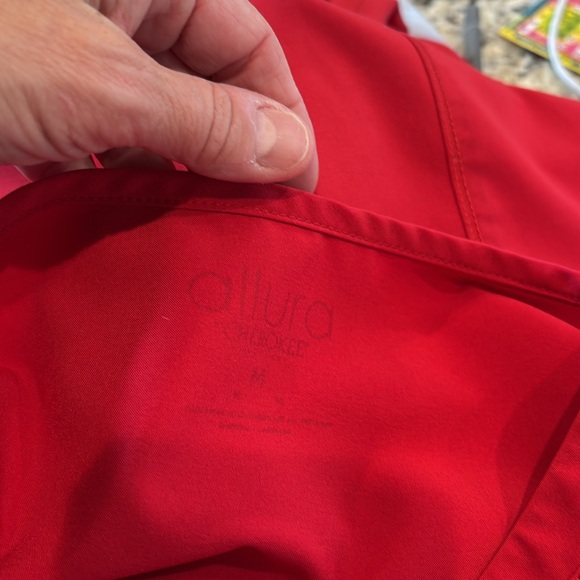 Red Scrub Set - Picture 7 of 7